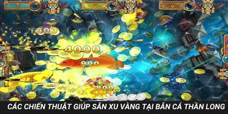 Các chiến thuật giúp săn xu vàng tại bắn cá Thần Long