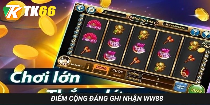 Điểm cộng đáng ghi nhận
